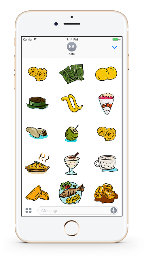 Panamanian food stickers